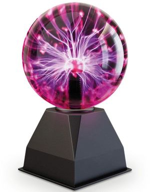 Plasma Ball med Kontakt, Lyd og Vibrasjonssensor