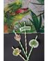 8 stk Stripete Papirsugerør med Pappmotiv - Jurassic Dino