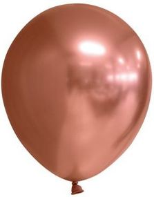 100 stk 13 cm MEGAPACK - Glossy Kobberfarget Ballonger