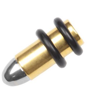Golden Bullet - Öronpiercing med O-Ringar