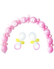 Girl - Ljus Rosa Ballong Bågset