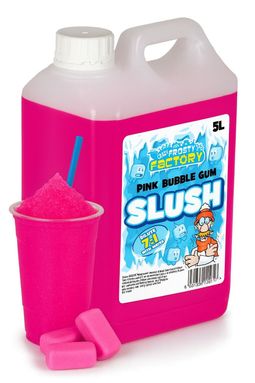 Pink Bubblegum Slush Koncentrat - 40 Liter Färdig Slush - Crazy Factory