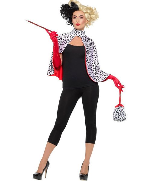Cruella de Ville-inspirerat Maskeradset