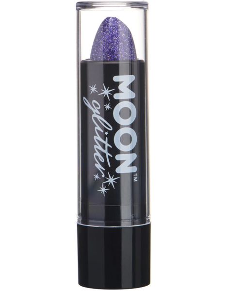 Lila Läppstift med Glitter