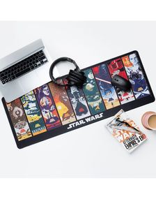 Stor licensierad Star Wars skrivbordsmatta/musmatta 30x80 cm