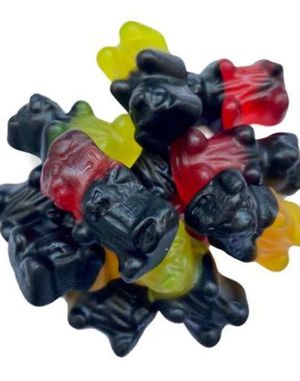 1 kg Matthijs Duo Bears - Påse med fruktvingummi och lakrits