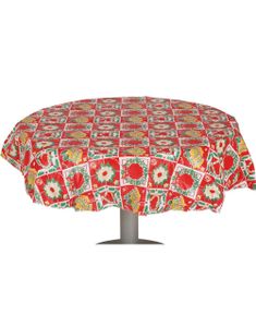 RUND Textilduk med julmotiv diameter 152 cm