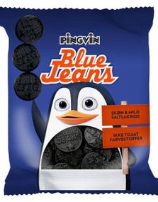 Pingvin Blue Jeans - Mild Salt Lakris 110 gram