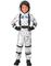 Sølvfarget Astronaut Barnekostyme