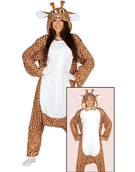 Giraff Kigurumi Unisex Dräkt  