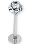 Diamond Ball Labret - Klar