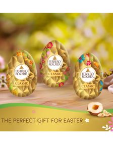 1 stk Ferrero Rocher Classic - Melkesjokolade Egg med Hasselnøtter 100 gram