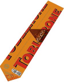Toblerone Orange Twist - Toblerone med Honning, Mandler og Ingefærkandisert Appelsinskall 360 gram
