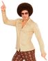 70 Tals Beige Kostymskjorta till Man