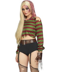 Freddy Krueger Inspirerad Dräkt till Dam