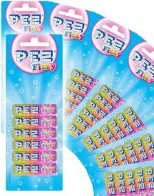 18 st 6-pack Pez Fizzy Mix Refills 918 gram