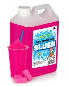 Pink Bubblegum Slush Koncentrat - 40 Liter Färdig Slush - Crazy Factory