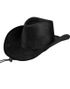 Klassisk Svart Cowboyhatt