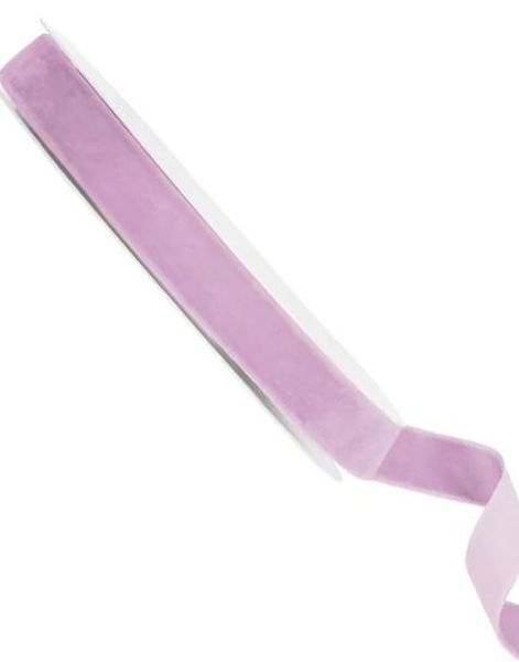 Lavendel Velourband 10 Meter x 15 mm