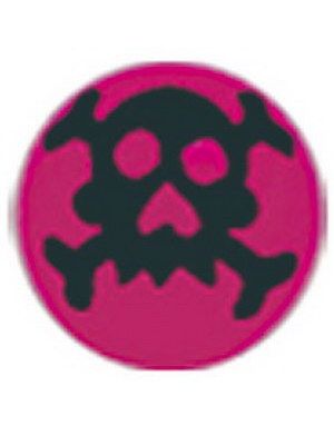 Skull - Rosa Akrylkula