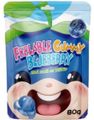 ÄT SNART PRODUKT - Syrico Peelable Gummy Blueberry - Skalbära Små Geléblåbär 80 gram