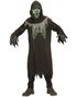 Toxic Reaper Barndräkt med Mask och Lysande Ögon
