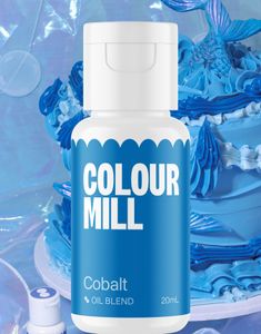 Colour Mill Cobalt Oljebasert Matfarge - 20ml