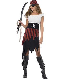 Stilig Piratkostym till Dam