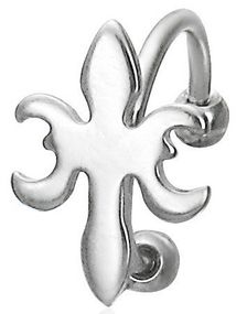 Fleur de lis - 1,2 x 10 mm Ögonbrynspiercing