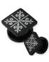 Diamond Friis - Svart PVD Piercing Plugg