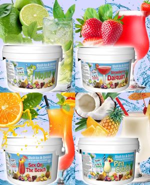 Taste Them All - Slush Dryckmix - Fyra Smaker - Paketerbjudandene