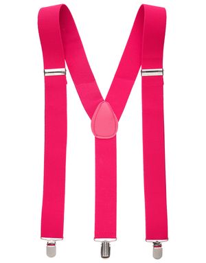 Neonrosa Hängslen