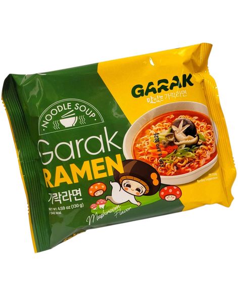 GARAK Mushroom Flavor Ramen 130 gram (Korea Import)