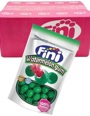 16 st Fini Fruit Salad Gum - Vattenmelonformad Tuggummi - Hela Lådan 2,64 kg