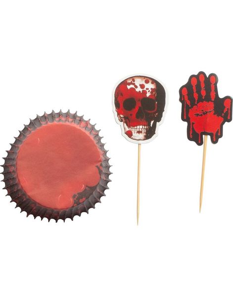 20 stk Cupcake / Muffinsformer med Dekorasjonspinner 