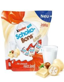 Kinder Shoko Bons White 200 g