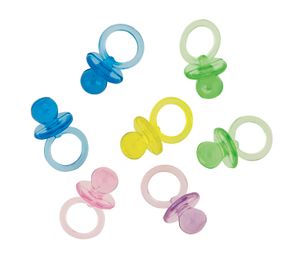 18 st Små Nappar Blandade Färger 2,5 cm
