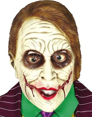 The Joker Inspirerad Clownmask i Latex