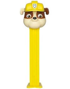 Rubble PAW Patrol Pez-Holder med 2 Pez-Pakker