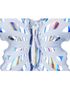 3 Fargeglade Sommerfugler Folieballong 19x23 cm - Colorful Butterflies