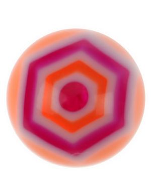 Hexagonal - Orange Akrylkula