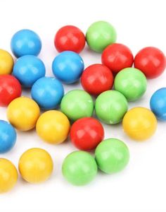 2 kg Stor Påse Färgglada Tuggummikulor med Fruktsmak 19-21 mm