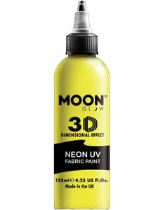 Stor Gul Stor Neon UV/Blacklight Textilfärg 125 ml