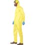 Licensierad Breaking Bad Hazmat Suit Herrkostym med Latexmask