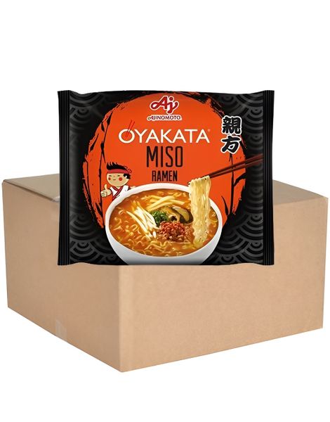 22 stk Aj Oyakata Instant Miso Ramen - Hel Eske 1,95 kg (Japan Import)
