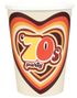 10 stk Pappkrus 270 ml - 70`s Party