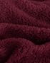 Snug Rug Sherpa Fleecefilt i Burgundy Red