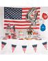 10 st American Party Papperstallrikar 23 cm