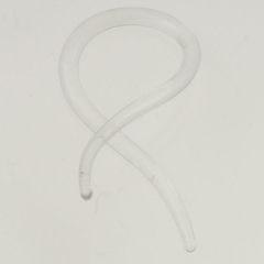 Loop Pyrex - Genomskinlig Piercing