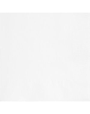 20 st Vita Servetter 33x33 cm